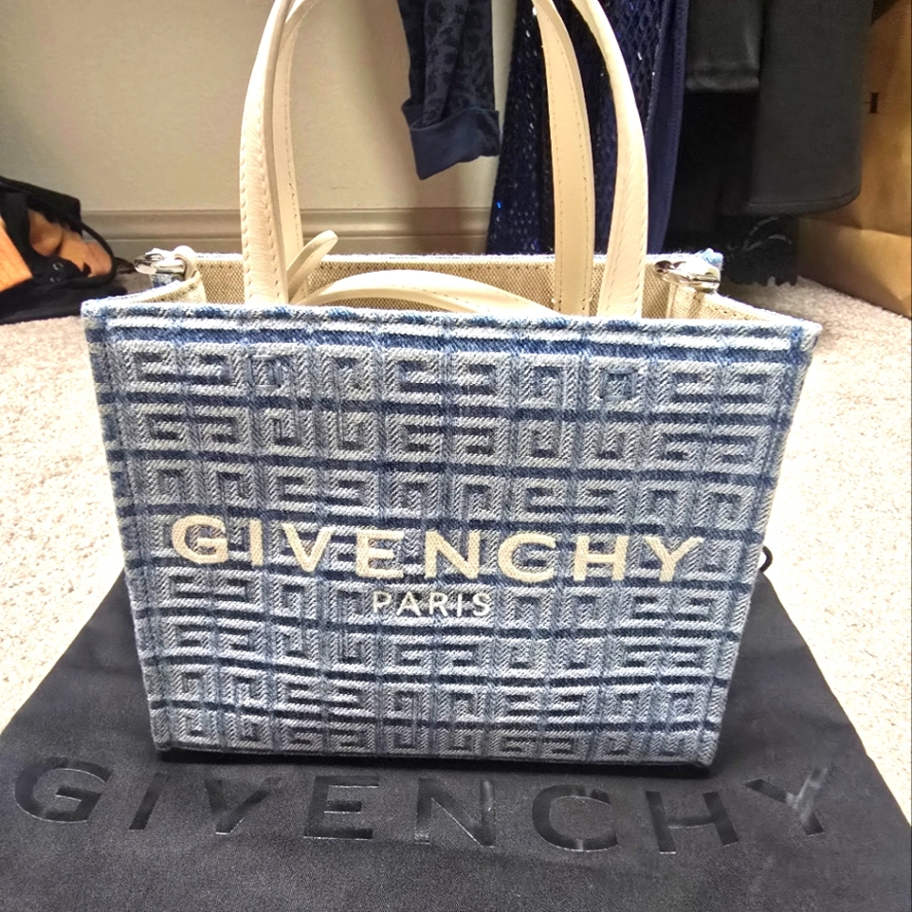 Givenchy Denim Mini G-Tote